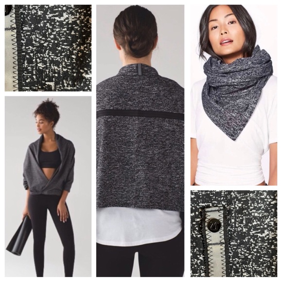 lululemon athletica Accessories - Lululemon vinyasa wrap scarf shawl 7502